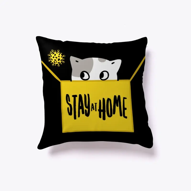 Stay at Home Cat - Funny Design